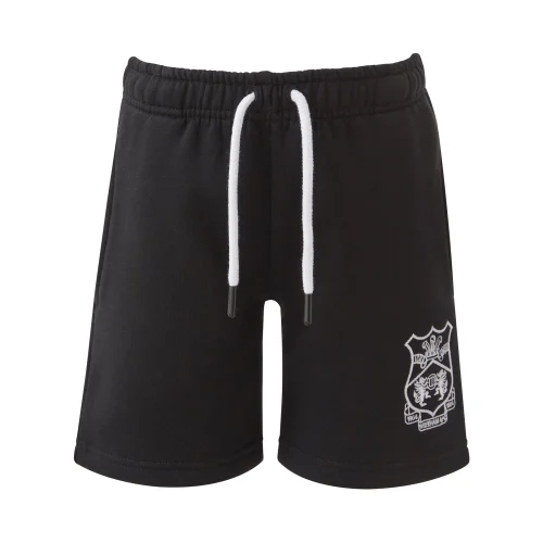 Kids Wrexham Black Sweat Shorts - 2-3yrs Image 1