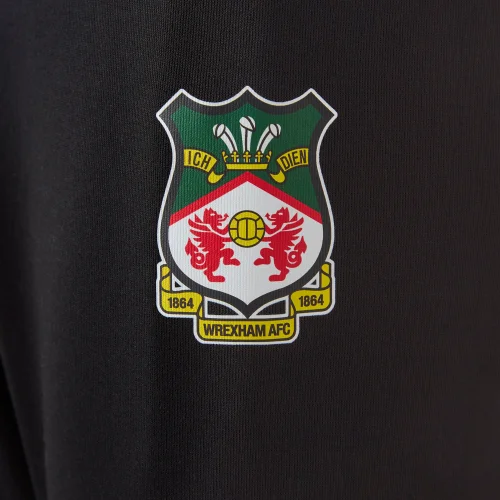 Wrexham Black Training Pants - S Image 2