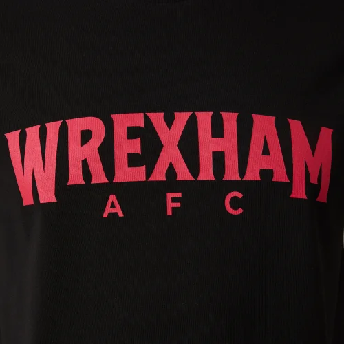 Wrexham Black T-Shirt - S Image 2