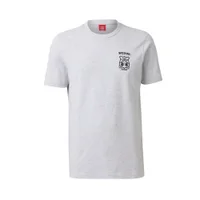 Wrexham Grey Marl Crest T-Shirt