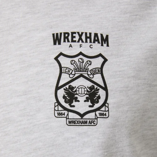 Wrexham Grey Marl Crest T-Shirt - S Image 2