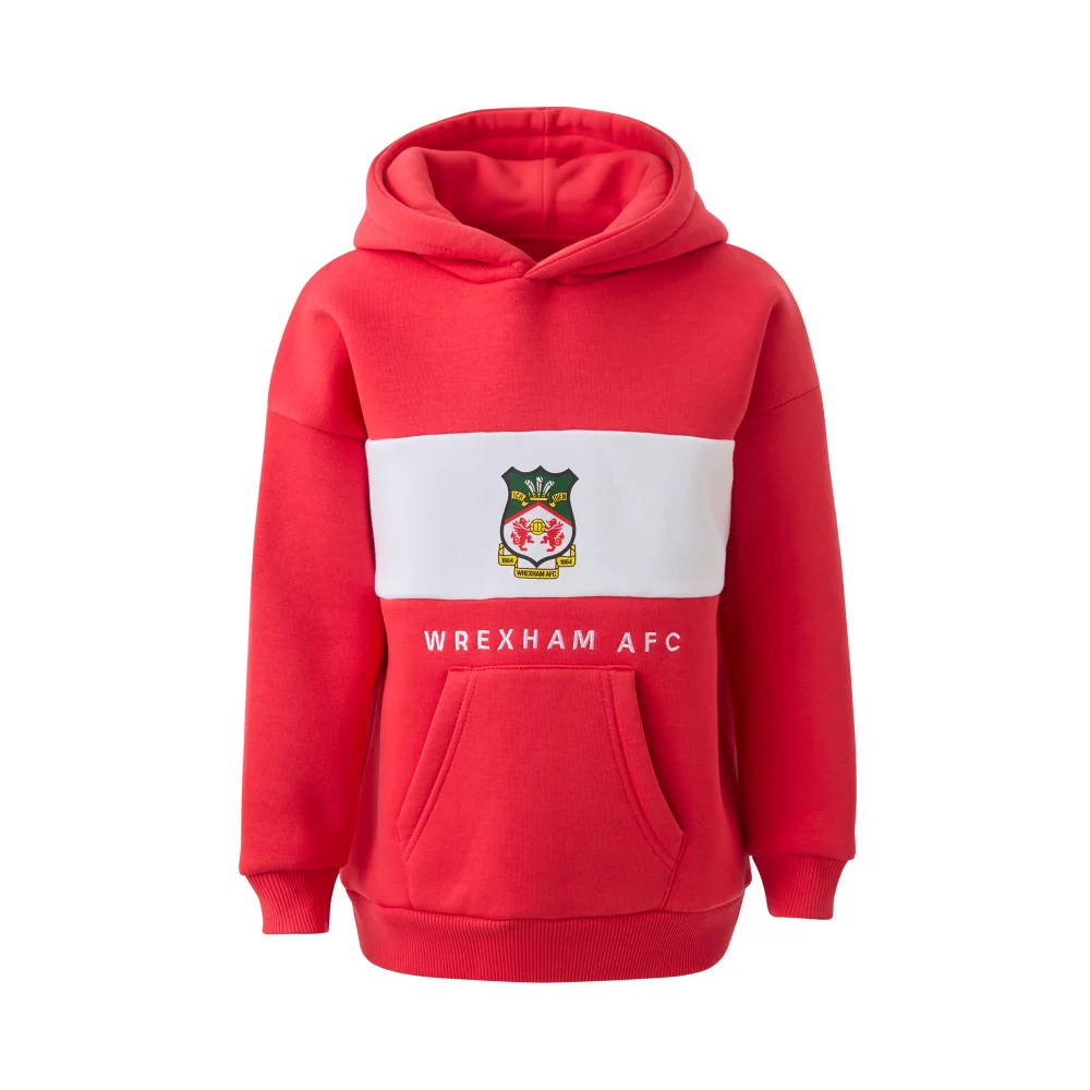 Wrexham Red Hoodie - S Image 1