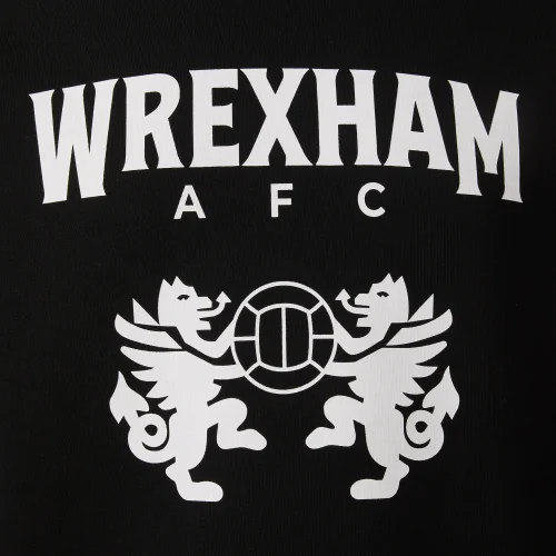 Wrexham Black Sweatshirt - S Image 2