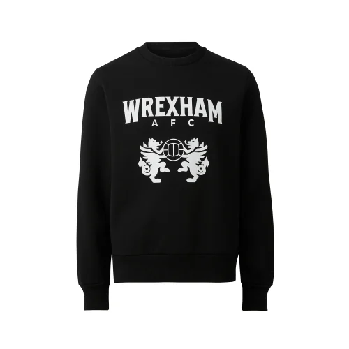 Wrexham Black Sweatshirt - S Image 1