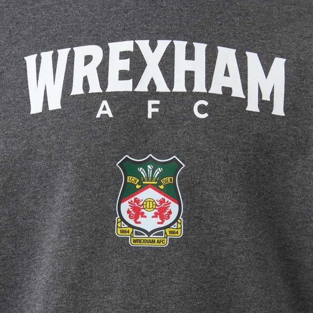 Kids Wrexham Charcoal Hoodie