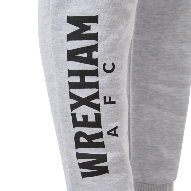 Wrexham Grey Marl Tracksuit Bottoms