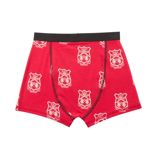Boys Wrexham 2pk Boxer Shorts - 2-3yrs Image 3