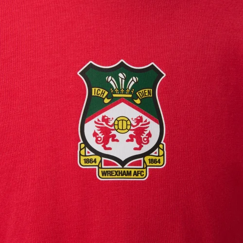 Kids Wrexham Red T-Shirt - 10-11yrs Image 2