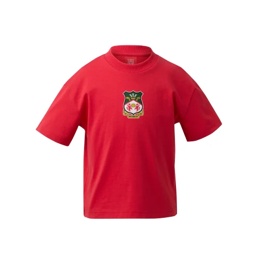 Kids Wrexham Red T-Shirt - 10-11yrs Image 1